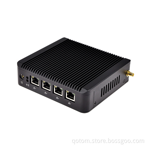 New 4 Lan 4 USB Qotom-Q190G4 celeron J1900 Quad Core firewall Multi-function home router Pfsense box